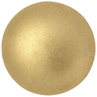 GCPP25-111 - Cabochons par Puca - crystal gold matt metallic