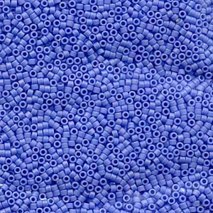 DB881 - Miyuki Delica Beads - matt opaque light blue AB