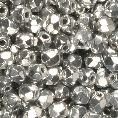 GBFP04 FC 211 - Czech fire-polished beads  - Crystal full labrador