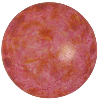 GCPP25-793 - Cabochons par Puca - opaque rose spotted