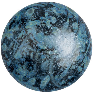 GCPP25-797 - Cabochons par Puca - metallic matt blue spotted