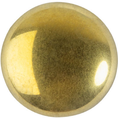 GCPP14-238 - Cabochons par Puca - crystal full amber