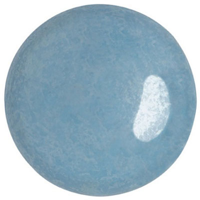 GCPP18-439 - Cabochons par Puca - opaque blue turquoise lustre