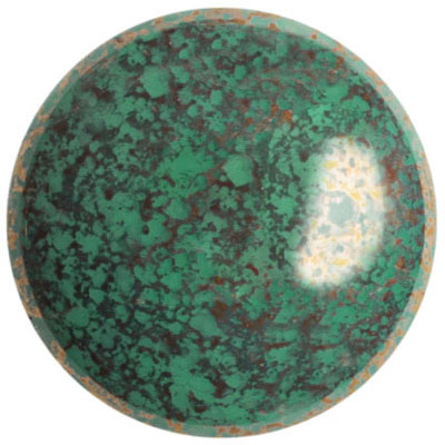 GCPP25-821 - Cabochons par Puca - frost jade bronze