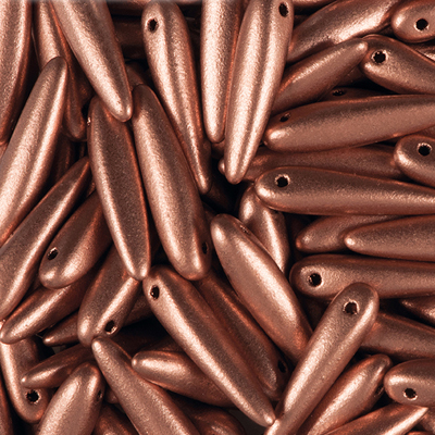 GPTH-112 - Czech Thorn Beads - copper metallic