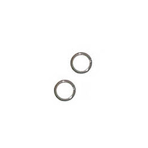 JF15-5 - 7mm jump rings - gunmetal