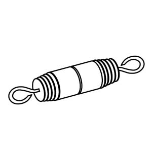JF4-2 - screw clasps - silver