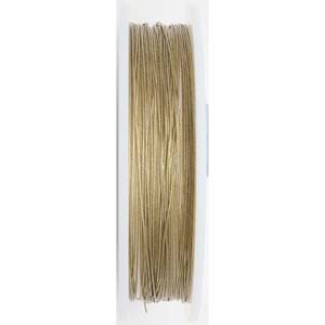 BJW07-0.46 GLD - Beadalon wire: 7 strands - gold