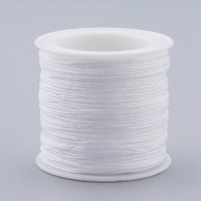 NBC-1 WH - Nylon bead cord - white