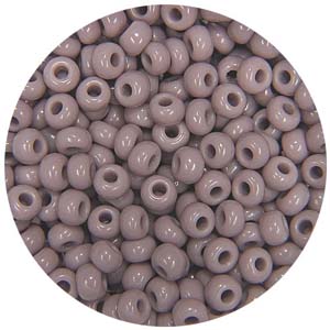 SB8-50 - Preciosa Czech seed beads - opaque mauve