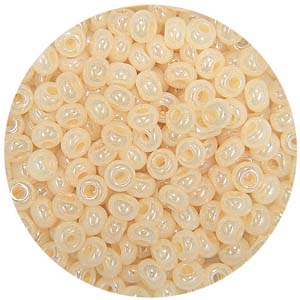 SB10-66 - Preciosa Czech seed beads - cream pearl