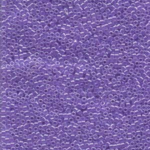 DB249 - Miyuki Delica Beads - purple ceylon lined crystal