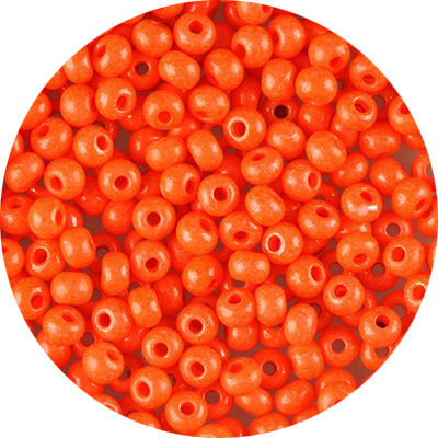 SB6-143 - Preciosa Czech seed beads - Terra Intensive Orange