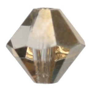 PCBIC06 CRY AURUM - Preciosa crystal bicones - crystal aurum