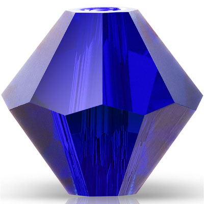 PCBIC04 PL 1 COBBLU - Preciosa crystal bicones - cobalt blue