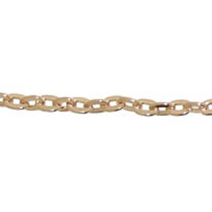 C6-7 - cable chain 4mm link, 0.9mm wire - rose gold