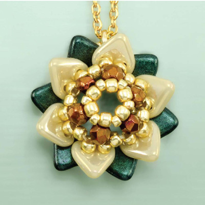 CMP1-WINTER - Winter Flower Pendant Pattern