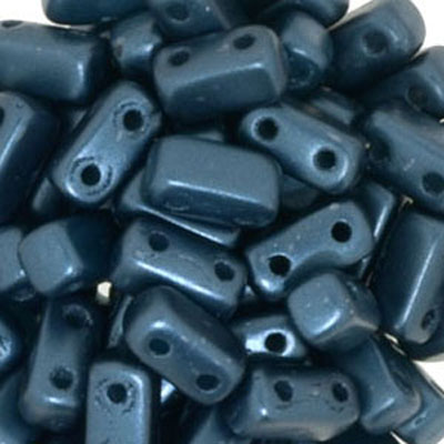 CMBK-336 - CzechMates brick beads - pastel petrol