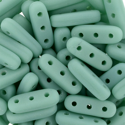 CMBM-140M - CzechMates Beam Beads - Opaque Turquoise Matt