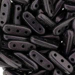 CMBM-282 - CzechMates Beam Beads - Metallic Suede Dark Plum