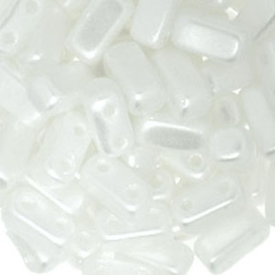 CMBR-337 - CzechMates bar beads - pastel white