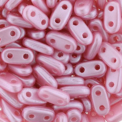 CMBR-340 - CzechMates bar beads - pastel pink