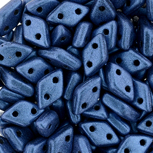 CMDI-275 - CzechMates Diamond Beads - metallic suede blue