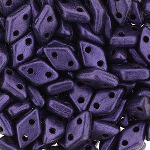 CMDI-281 - CzechMates Diamond Beads - metallic suede purple