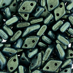 CMDI-575 - CzechMates Diamond Beads - polychrome aqua teal