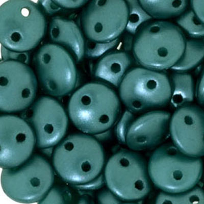 CML-321 - CzechMates lentil beads - pastel teal