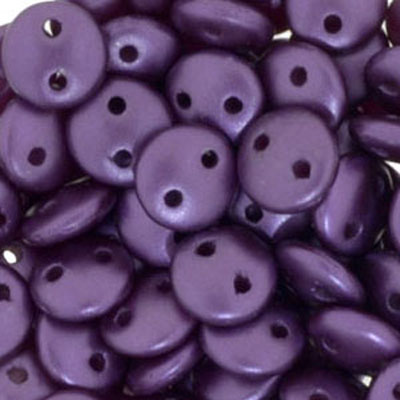 CML-335 - CzechMates lentil beads - pastel Bordeaux