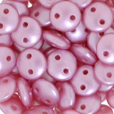 CML-340 - CzechMates lentil beads - pastel pink
