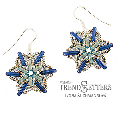 CMP1-FALLING - Falling Star Earrings Pattern