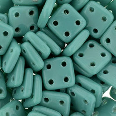CMQT-137 - CzechMates quadratile beads - Persian turquoise