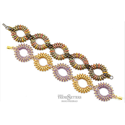 CMP1-RIPPLING - Rippling Ovals Bracelet Pattern