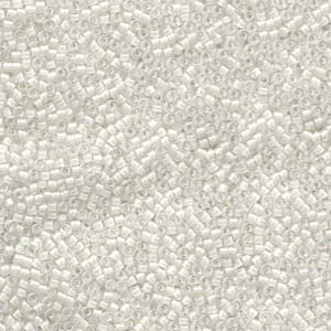 DB066 - Miyuki Delica Beads - colour lined white AB