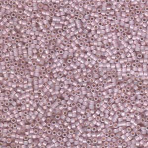 DB1457 - Miyuki Delica Beads - silver lined pale rose opal