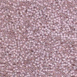 DB1457 - Miyuki Delica Beads - silver lined pale rose opal