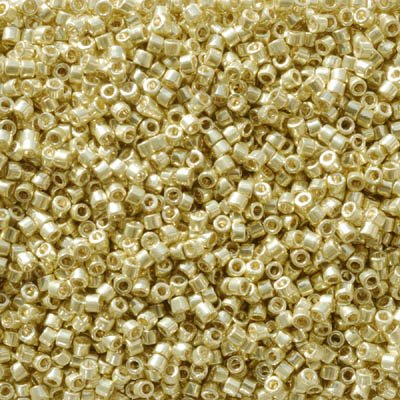 DB2502 - Miyuki Delica Beads - duracoat galvinized yellow