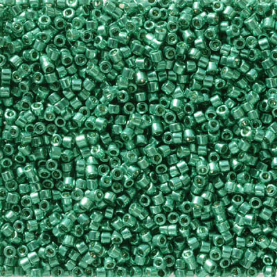 DB2506 - Miyuki Delica Beads - duracoat galvinized dark aqua green