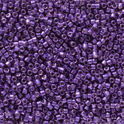 DB2510 - Miyuki Delica Beads - duracoat galvinized lilac night