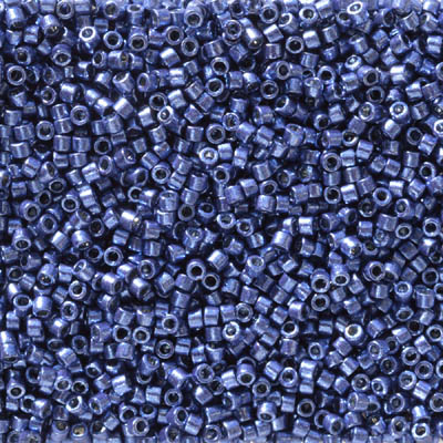 DB2517 - Miyuki Delica Beads - duracoat galvinized mermaid blue