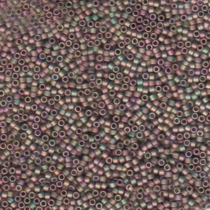 DB380 - MiyukiDelica Beads - matt metallic grey pink