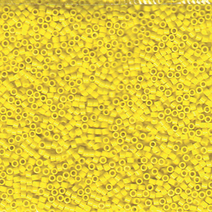 DB721 - Miyuki delica beads - opaque yellow