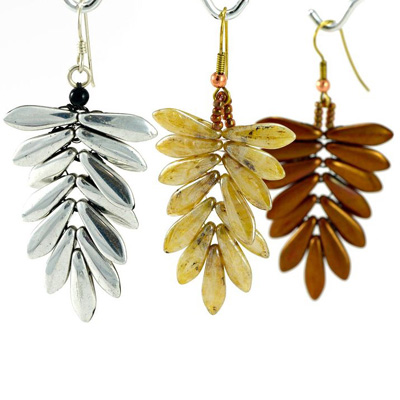 CMP1-DAGGER - Dagger Fern Earrings Pattern