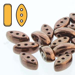 GBCAL-271 - Czech Cali Beads - jet bronze