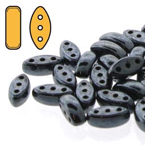 GBCAL-3 - Czech Cali Beads - hematite (gunmetal)