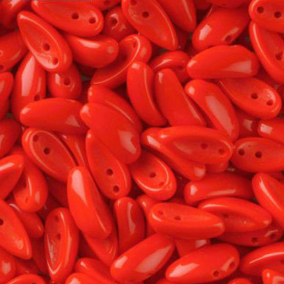 GBCH-143 - Chilli beads - opaque red