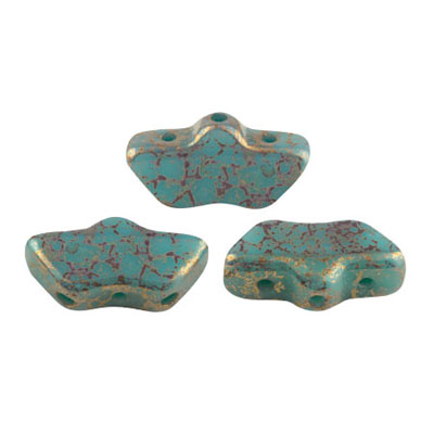 GBDPP-451 - Delos par Puca - opaque turquoise green bronze