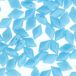 GBGDUO-139 - Gemduos - opaque blue turquoise